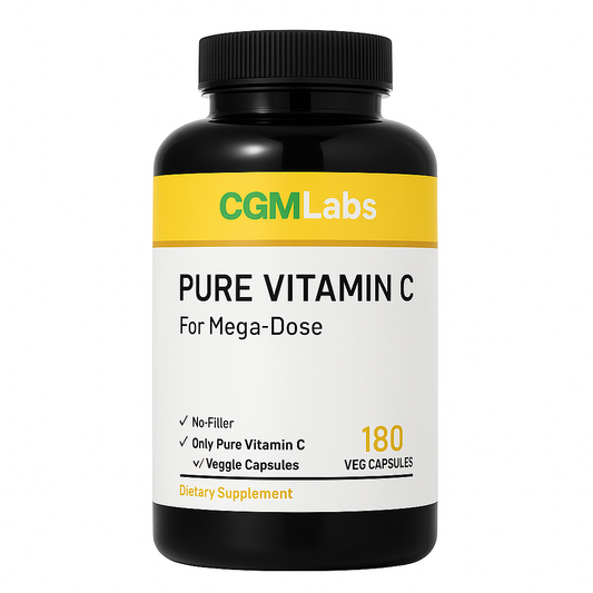 Pure VITAMIN C for Mega Dose, 180 Veggie Capsule